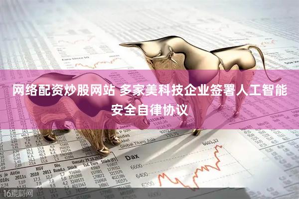 网络配资炒股网站 多家美科技企业签署人工智能安全自律协议